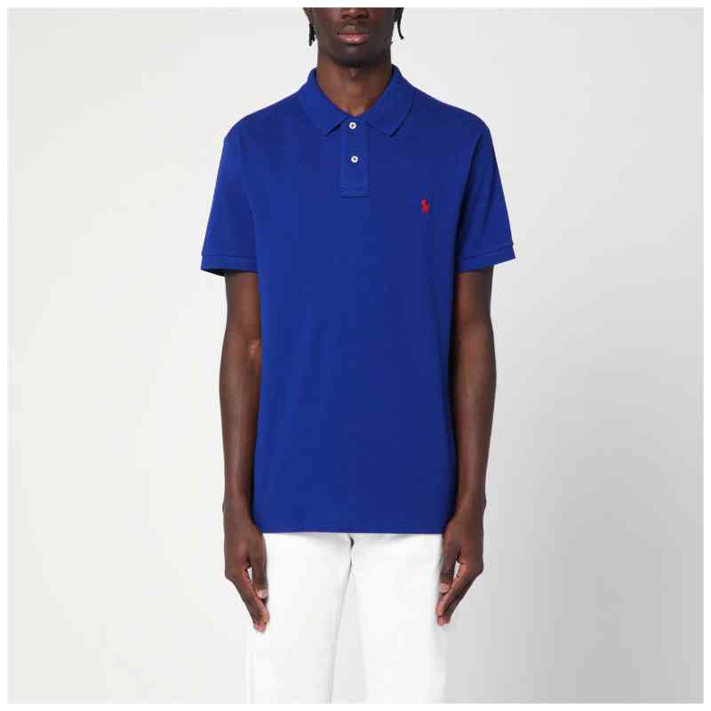 Polo Ralph Lauren Electric blue Custom Slim-Fit polo