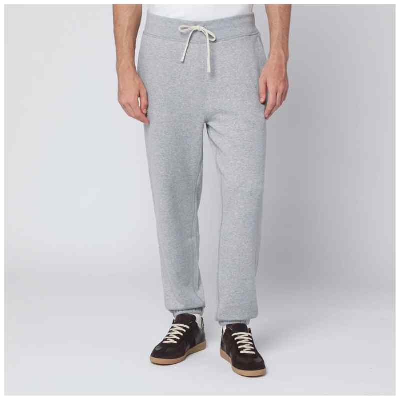 Polo Ralph Lauren Grey cotton-blend jogging trousers Polo Ralph Lauren Grey cotton-blend jogging trousers