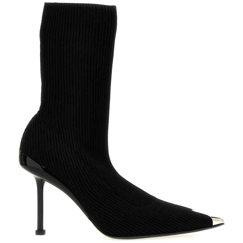 Alexander McQueen Slash Ankle Boots