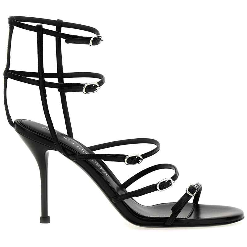 Alexander McQueen Strap Leather Sandals Alexander McQueen Strap Leather Sandals