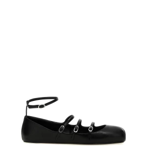 Alexander McQueen Leather Strap Ballet Flats