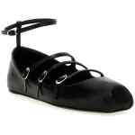Alexander McQueen Leather Strap Ballet Flats