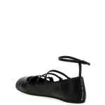 Alexander McQueen Leather Strap Ballet Flats