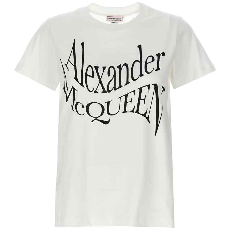 Alexander McQueen Logo Print T-shirt Alexander McQueen Logo Print T-shirt
