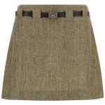Ferragamo Gancini Belt Skirt