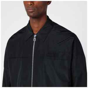 Alexander McQueen Lightweight zipped jacket black