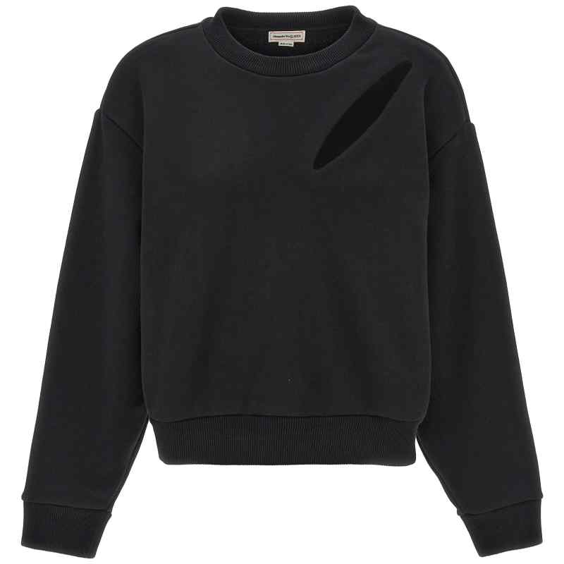 Alexander McQueen Cut And Sew Sweatshirt Alexander McQueen Cut And Sew Sweatshirt
