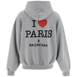 I Love Paris & Balenciaga Hoodie
