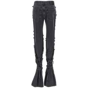 Alexander McQueen Jeans Asymmetric Closure