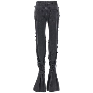 Alexander McQueen Jeans Asymmetric Closure