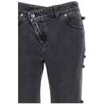 Alexander McQueen Jeans Asymmetric Closure