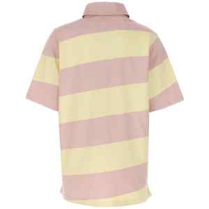 Burberry Logo Striped Polo Shirt