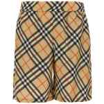 Burberry Check Silk Bermuda Shorts