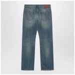 Alexander McQueen Faded blue jeans