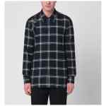 Alexander McQueen Cotton flannel checkered shirt