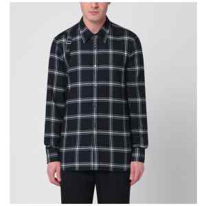 Alexander McQueen Cotton flannel checkered shirt