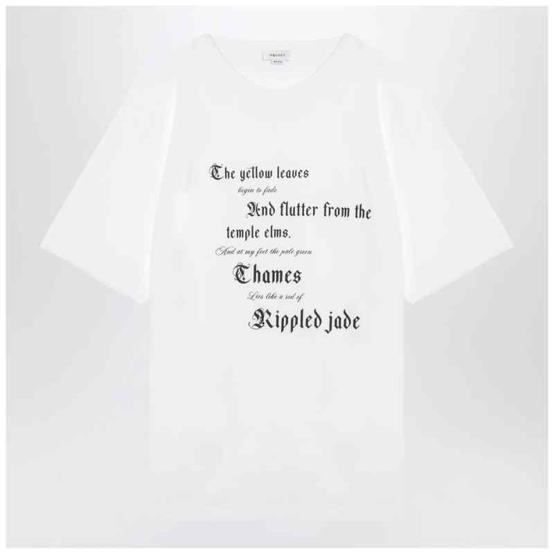 Alexander McQueen white cotton t-shirt Alexander McQueen white cotton t-shirt