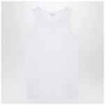Alexander McQueen White cotton tank top