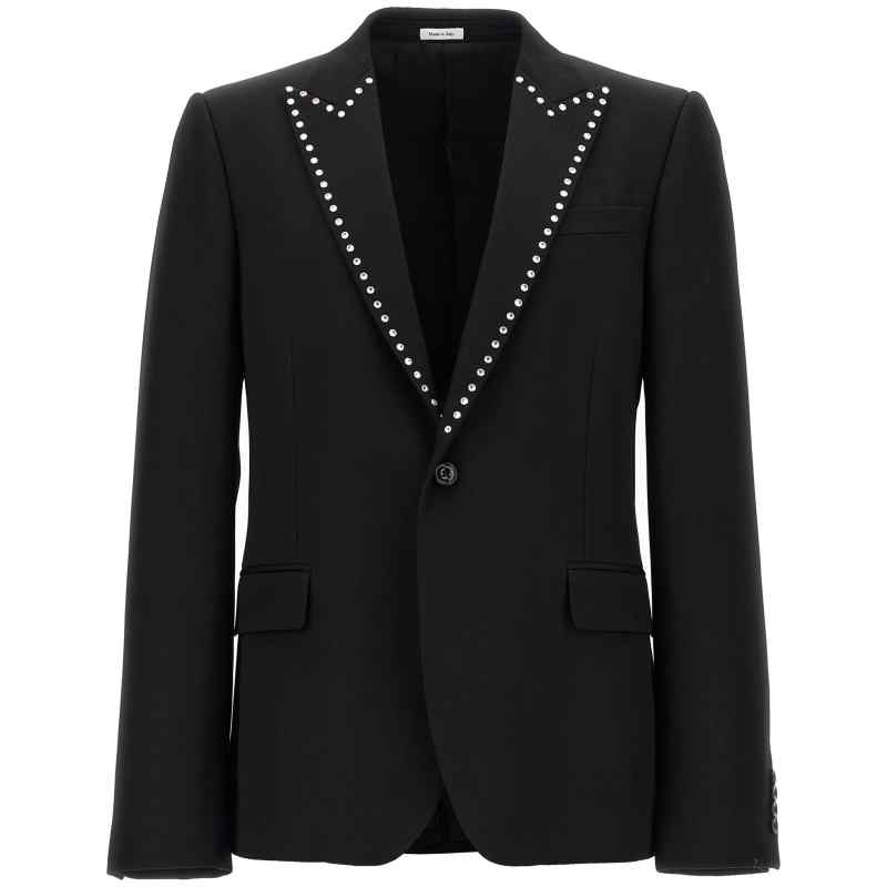 816204QVAAA1000_01_M_2025-02-10T10-39-32.299Z-2 Alexander McQueen Barathea Blazer