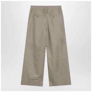 Alexander McQueen Beige cotton gabardine chino pants