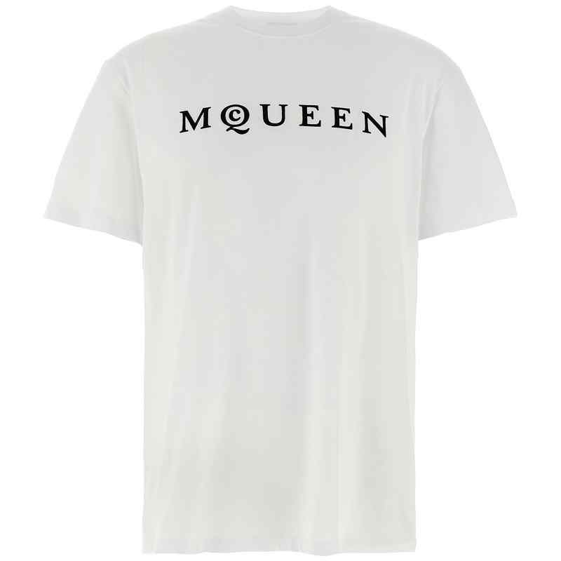 828420QTADD0909_01_M_2025-06-30T08-34-07.856Z-1 Alexander McQueen Flocked Mcqueen T-shirt