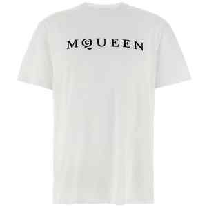 Alexander McQueen Flocked Mcqueen T-shirt