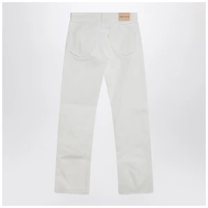 Alexander McQueen White denim trousers