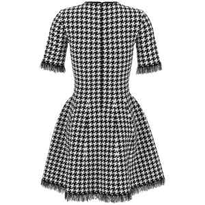 Alexander McQueen Mcqueen Houndstooth Dress