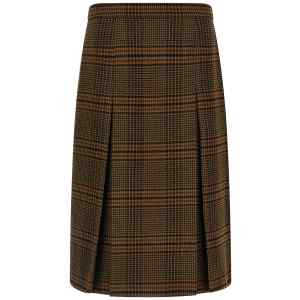 Saint Laurent Prince Of Wales Skirt