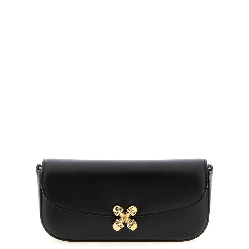 Alexander McQueen Skull Flower Small Crossbody Bag Alexander McQueen Skull Flower Small Crossbody Bag