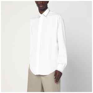 Alexander McQueen White cotton shirt with studs