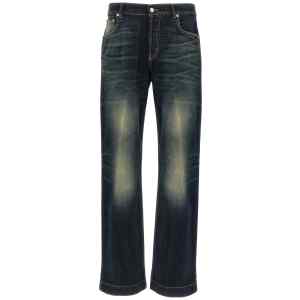 Alexander McQueen Wide Leg Jeans