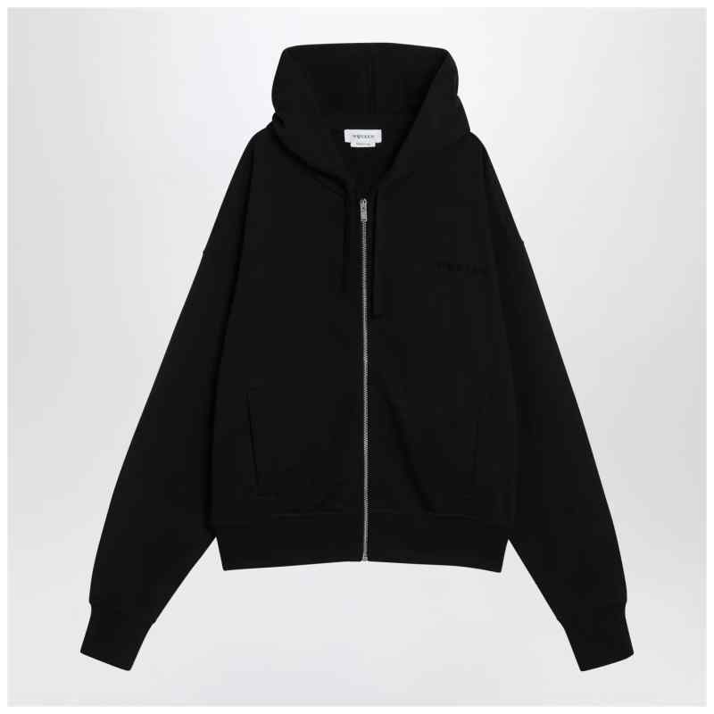 Alexander McQueen Black cotton hoodie