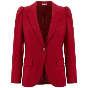 Alexander McQueen Mcqueen Single-breasted Blazer