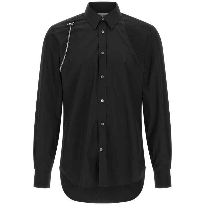 851803QNAAD1000_01_M_2025-12-18T09-42-53.009Z-1 Alexander McQueen T Chain Harness Shirt