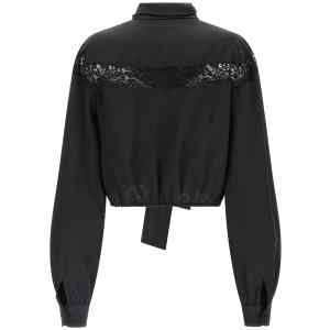 Saint Laurent Lace Silk Shirt