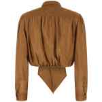 Saint Laurent Lavallière Neck Blouse