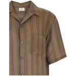 Saint Laurent Cassandre Striped Shirt