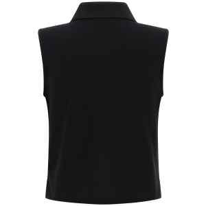 Saint Laurent Cassandre Embroidered Polo Shirt