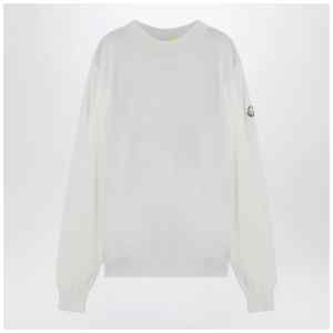 Moncler x Mercedes-Benz by Nigo White jumper with logo print