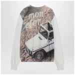 Moncler x Mercedes-Benz by Nigo White jumper with logo print