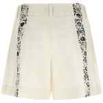 Alberta Ferretti Fortuny Linen Shorts