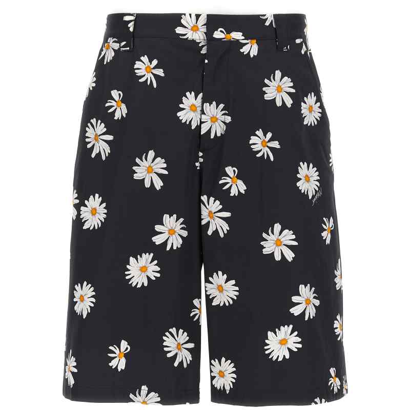 Moschino Margherite Print Bermuda Shorts