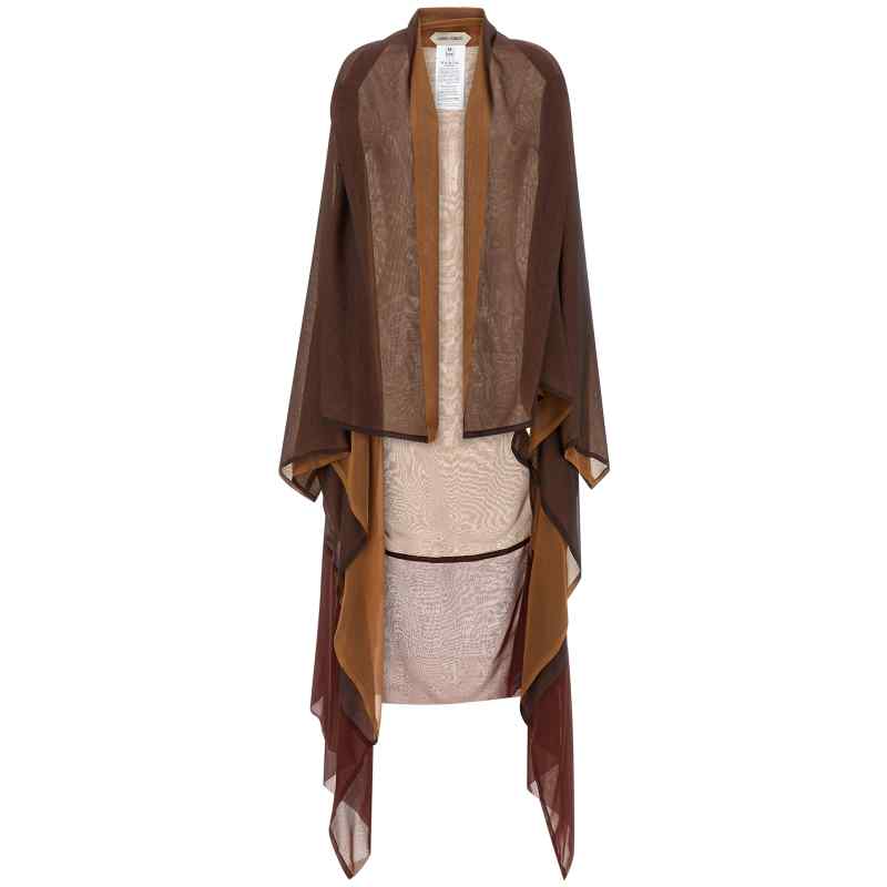 Alberta Ferretti Chiffon Cardigan