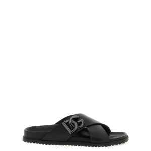 Dolce & Gabbana Leather Slides