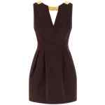 Elisabetta Franchi Metal Plaque Dress