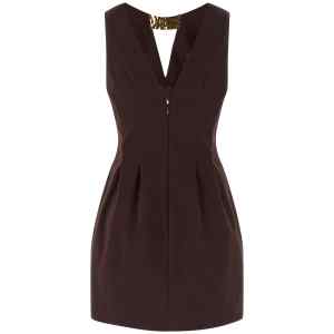 Elisabetta Franchi Metal Plaque Dress