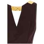 Elisabetta Franchi Metal Plaque Dress