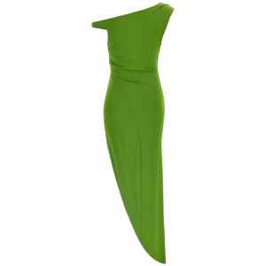 Elisabetta Franchi Jewel Shoulder Dress