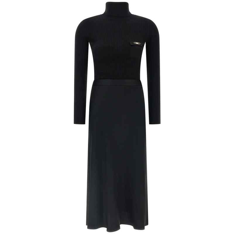 Elisabetta Franchi Turtleneck Dress